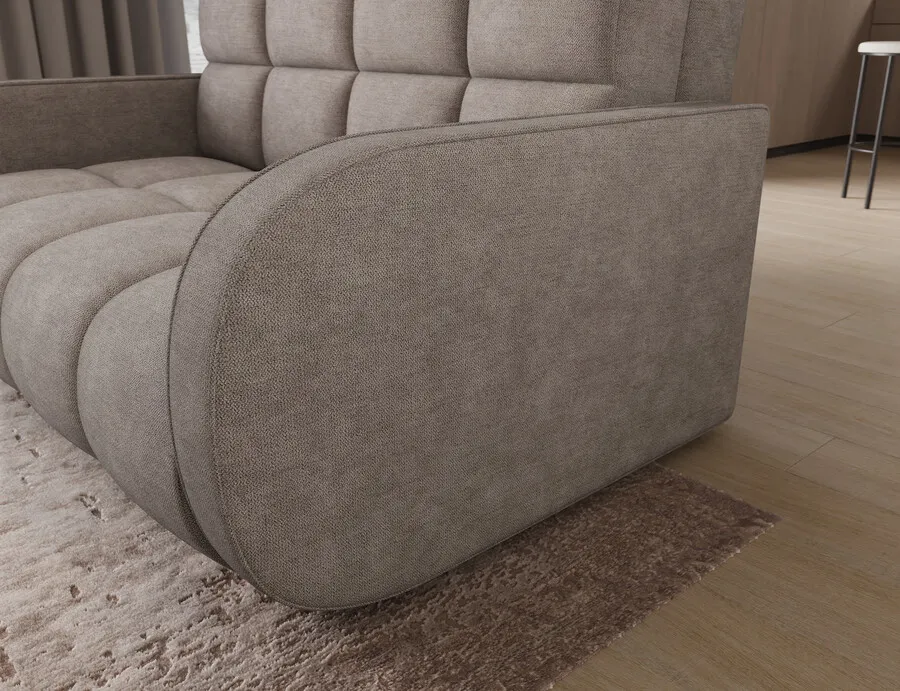 Sofa rozkładana DEVERIO - tkanina Poco 07