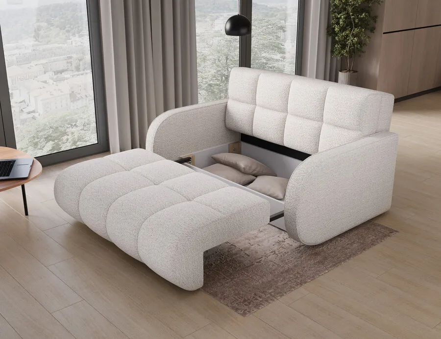 Sofa rozkładana DEVERIO - tkanina Royal 01