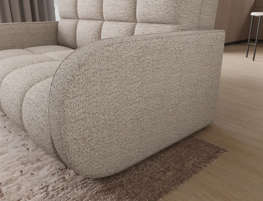 Sofa rozkładana DEVERIO - tkanina Royal 18