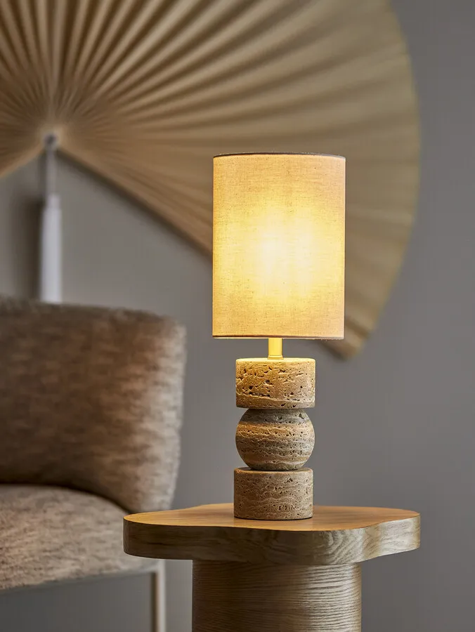 Lampa stołowa MARCI - beżowy