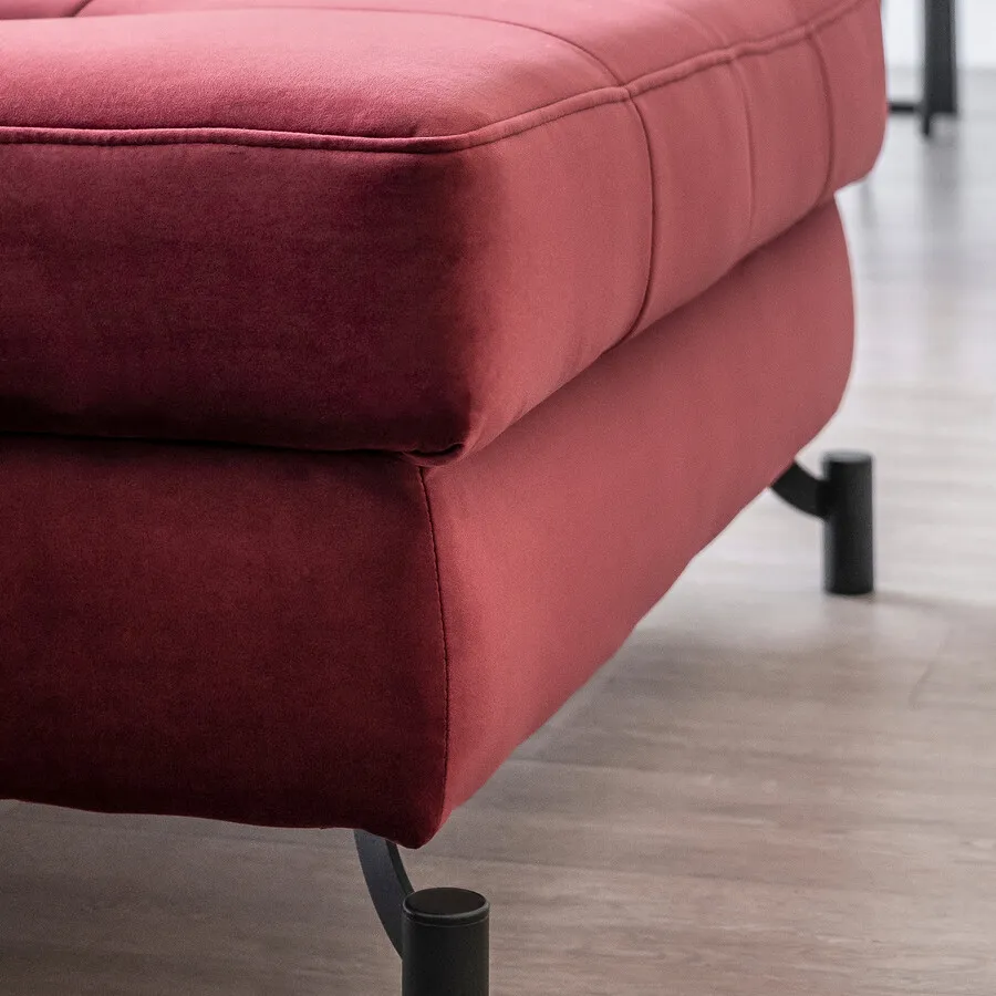 Narożnik rozkładany LORELLE - tkanina Mat Velvet 75