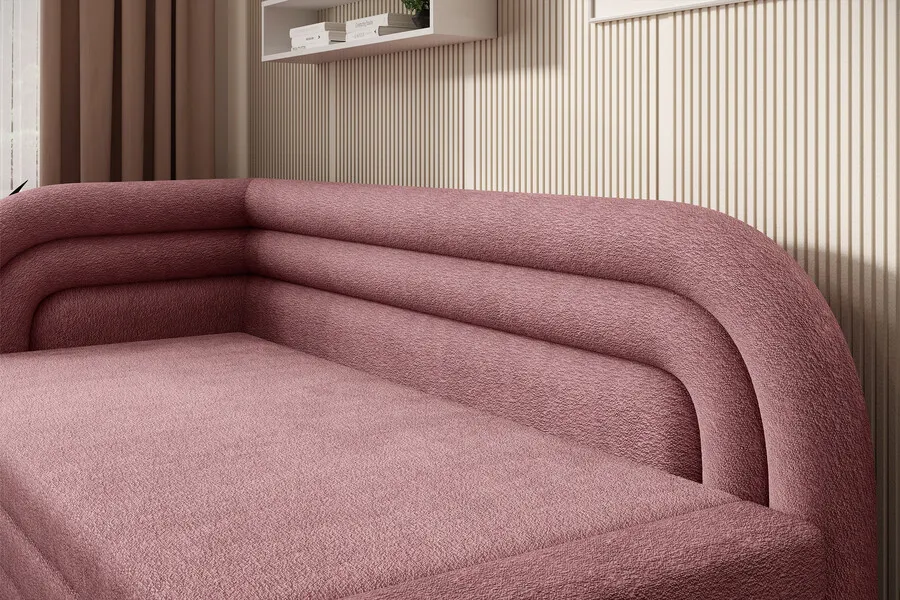 Sofa rozkładana FABILLO - tkanina Touch 24