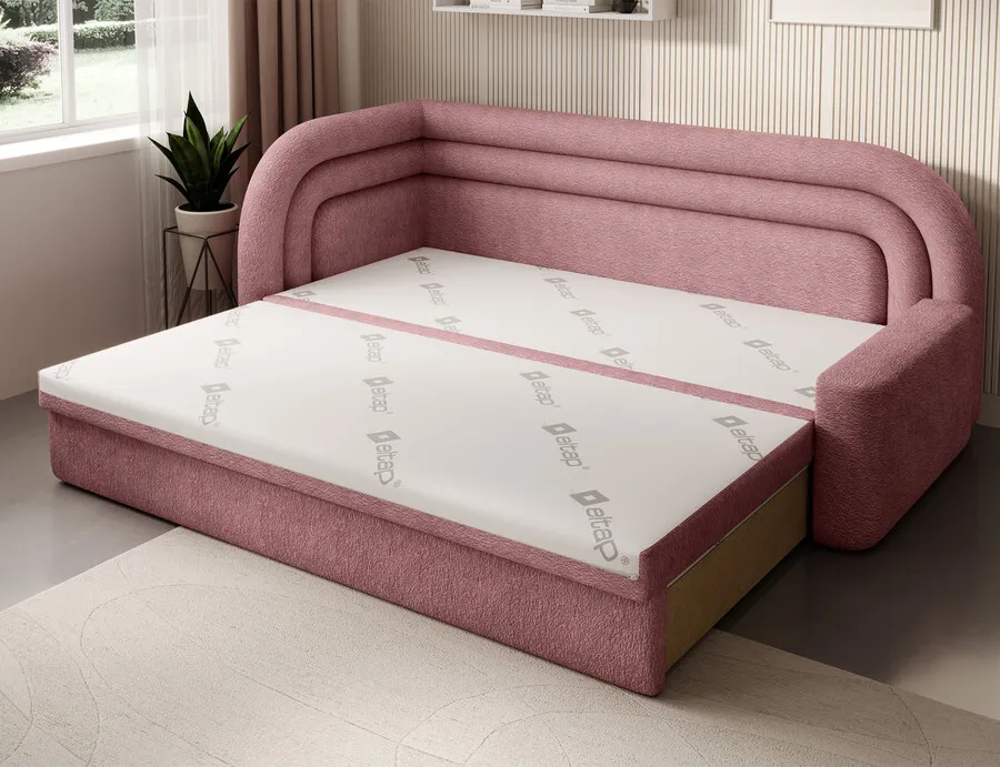 Sofa rozkładana FABILLO - tkanina Touch 24