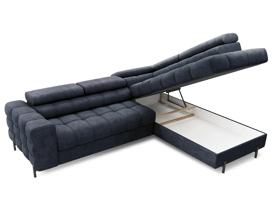 Narożnik rozkładany FERUCCE - tkanina Aura 40