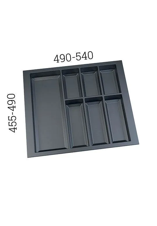 Wkład CLASSICO 600/ wymiar 540 x 490/ antracyt PEKA