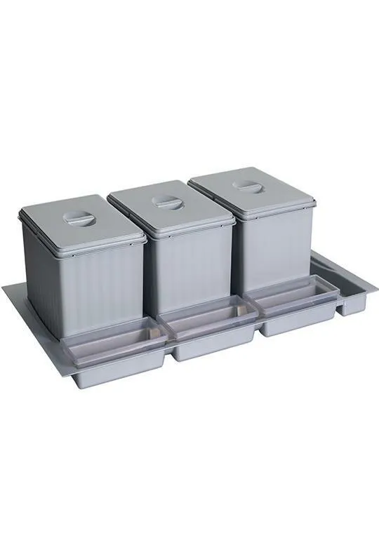 Kosz na odpady PULLBOY FLEX 800-900/ wys. 230/ 3x12 PEKA
