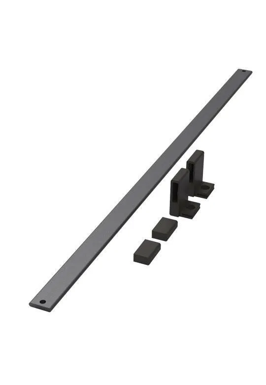CONERO - barierka do półek na buty/ dł. 582 mm/ czarny PEKA