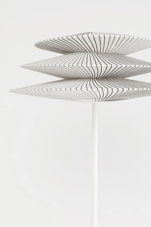 Lampa podłogowa FACILE TRE - biały