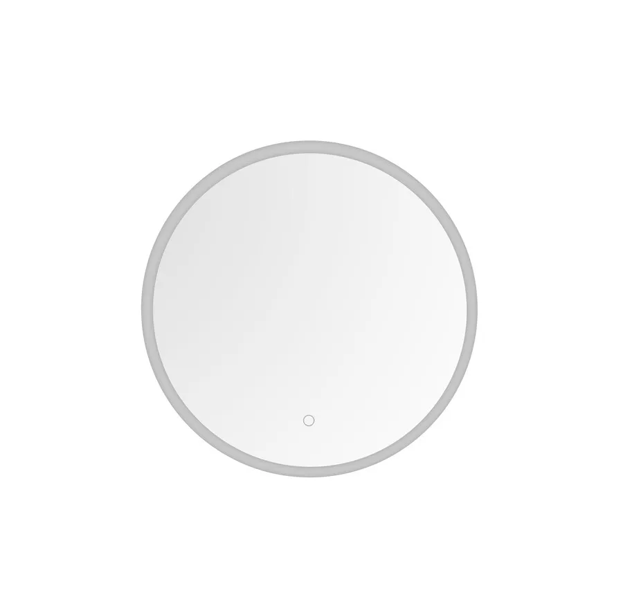 Lustro okrągłe z oświetleniem LED 80 cm D2311-80 - transparentny