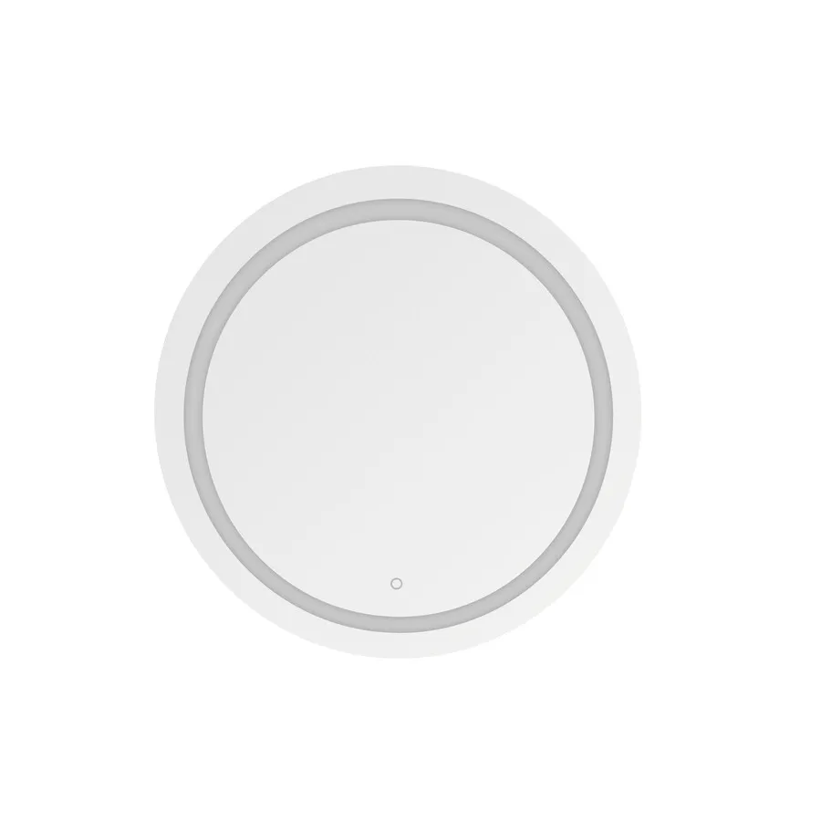 Lustro okrągłe z oświetleniem LED 60 cm D2338-60 - transparentny