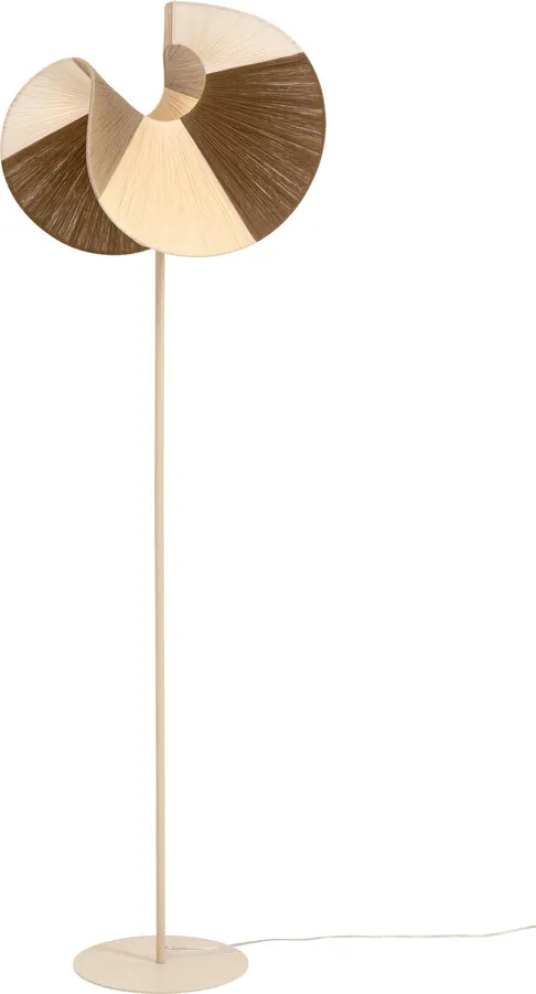 Lampa podłogowa SELLA - beżowy