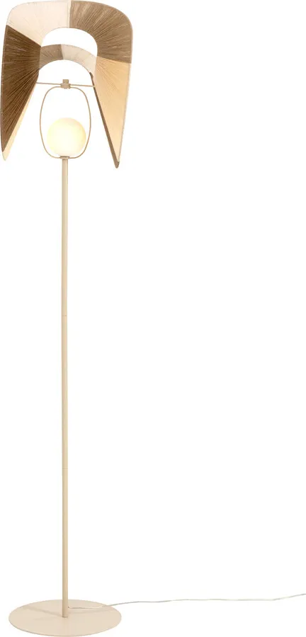 Lampa podłogowa SELLA - beżowy