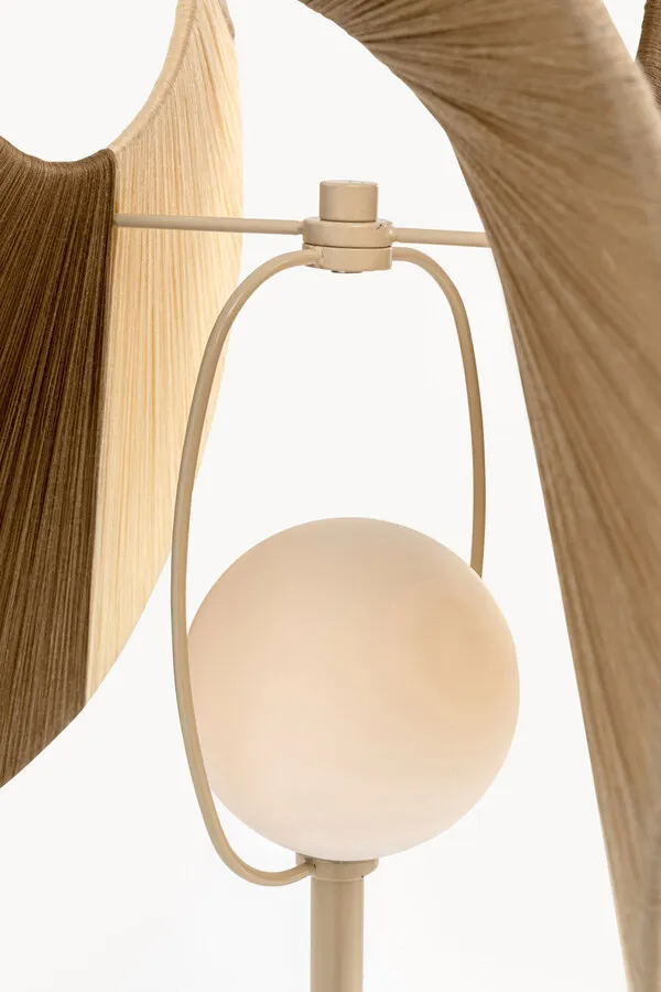 Lampa podłogowa SELLA - beżowy