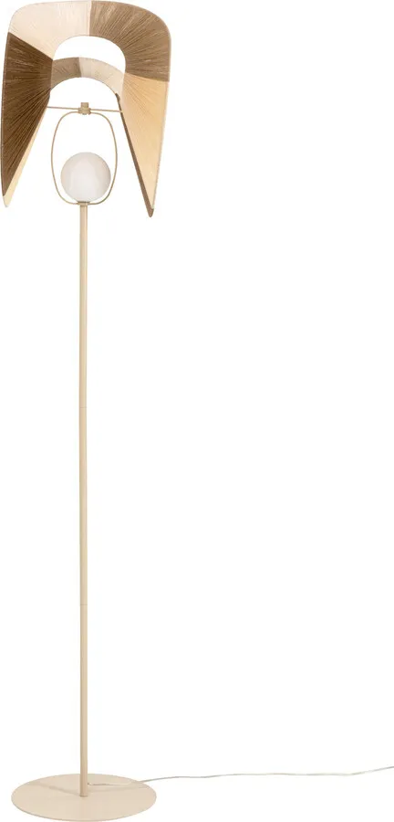 Lampa podłogowa SELLA - beżowy