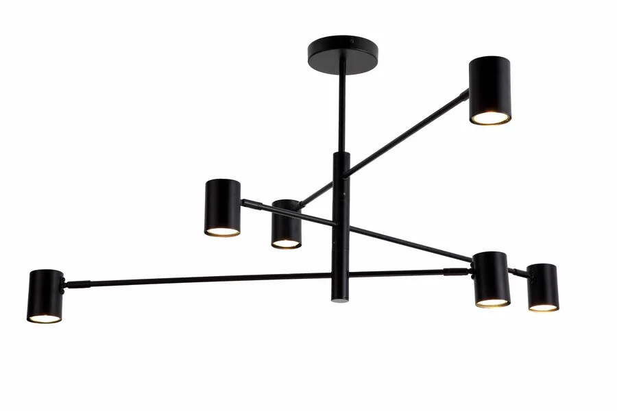 Lampa wisząca PEDRO PEN4104-6BK - czarny