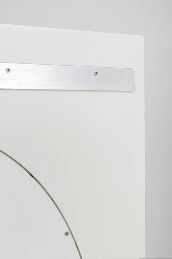 Lustro ścienne z oświetleniem i półką AERO LED 80x141 - różowy