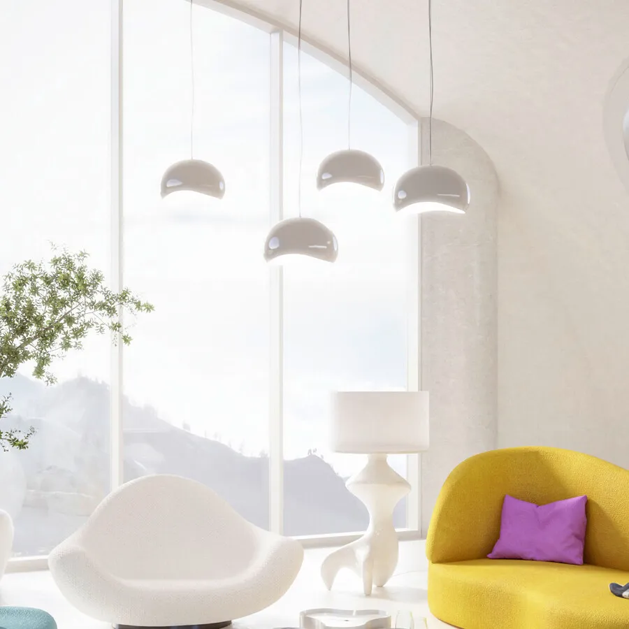 Lampa wisząca CLOUD BEAM - biały