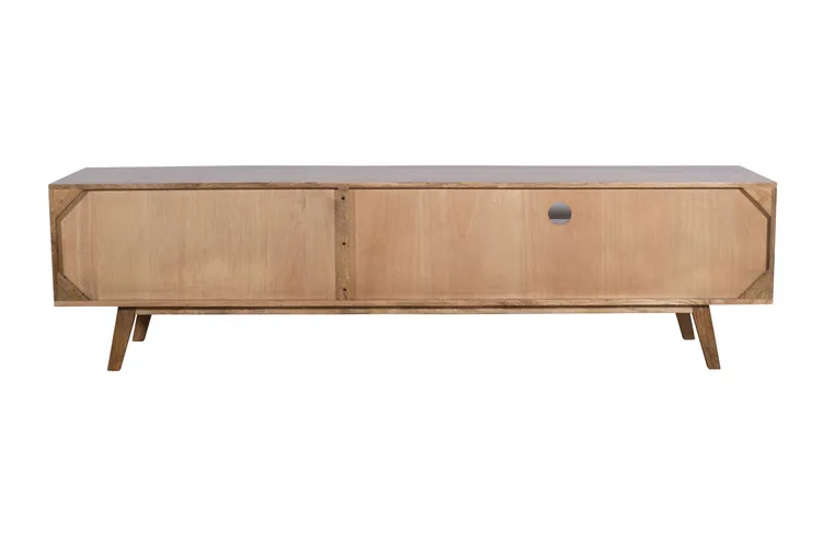 Drewniana szafka RTV STOCKHOLM ST-19-CR - mango caramel