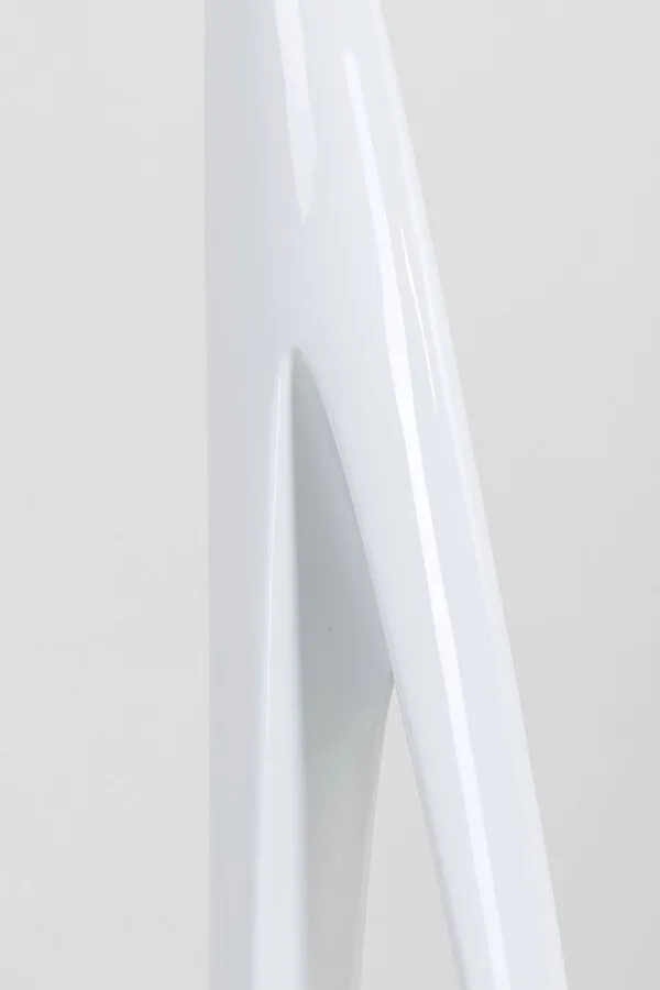 Lampa podłogowa FLOW FLAME - biały