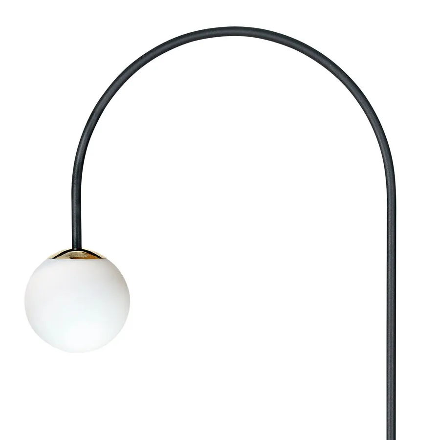 Lampa podłogowa BOW 1224 - czarny