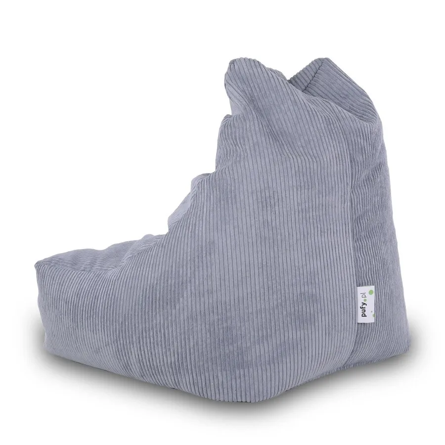 Fotel KEIKO M Sztruks SZ04 - jasny szary