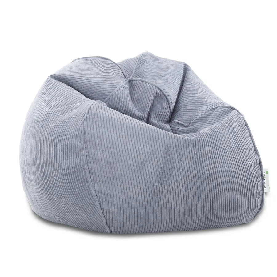 Pufa SAKWA Sztruks SZ04 - jasny szary