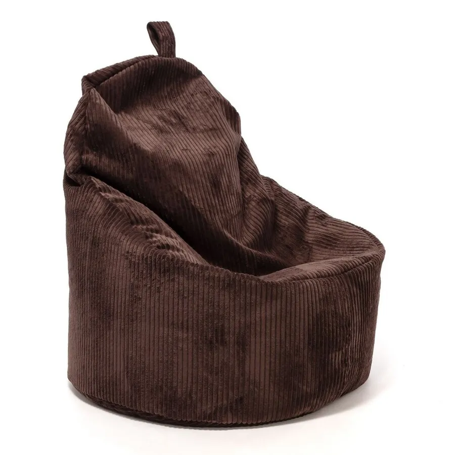 Fotel z poduszką YOKO Sztruks SZ29 - brązowy