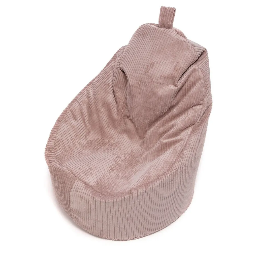 Fotel z poduszką YOKO Sztruks SZ61 - pudrowy róż