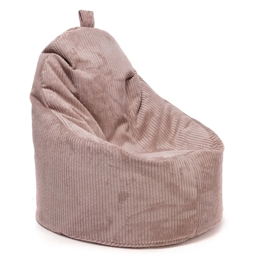 Fotel z poduszką YOKO Sztruks SZ61 - pudrowy róż