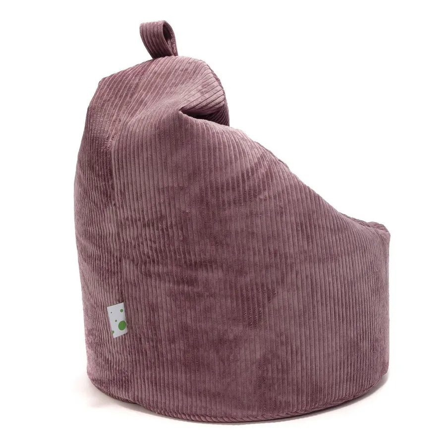 Fotel z poduszką YOKO Sztruks SZ63 - jasny fioletowy