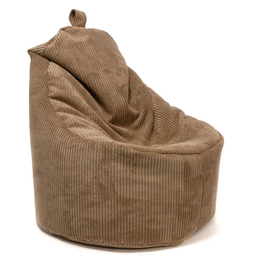Fotel z poduszką YOKO Sztruks SZ96 - beżowy