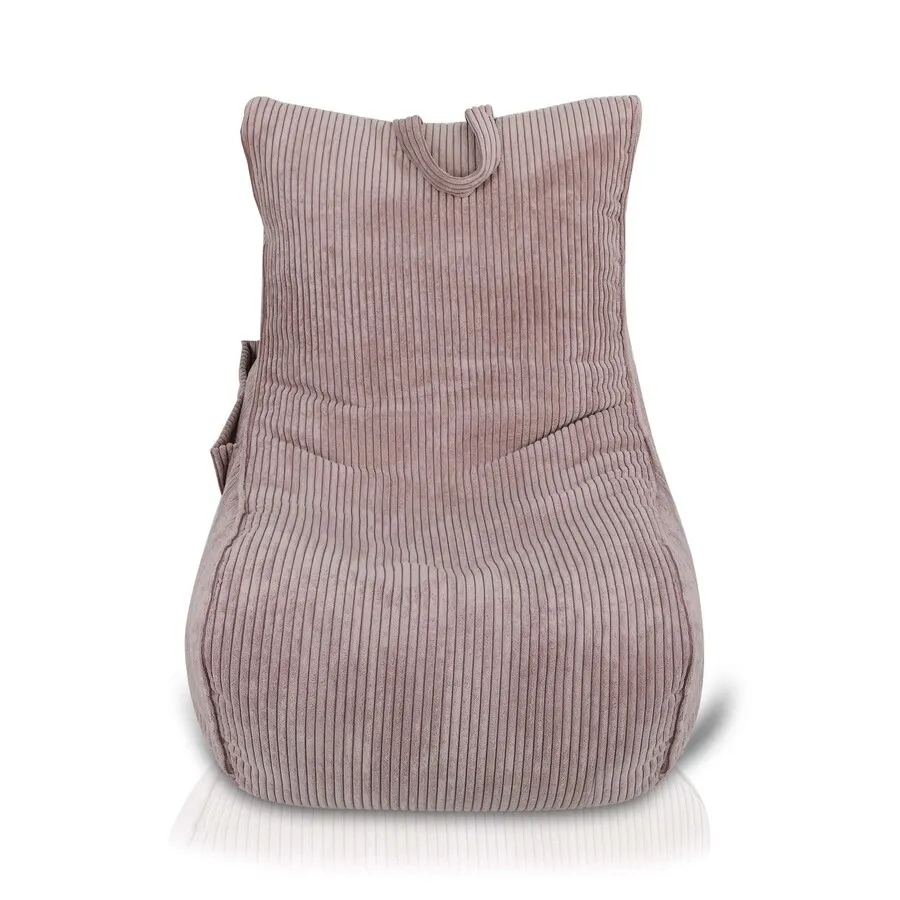 Fotel FLAVIO Sztruks SZ61 - pudrowy róż