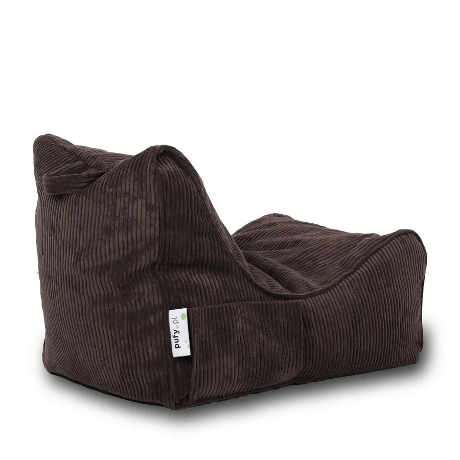 Fotel FLAVIO Sztruks SZ29 - brązowy