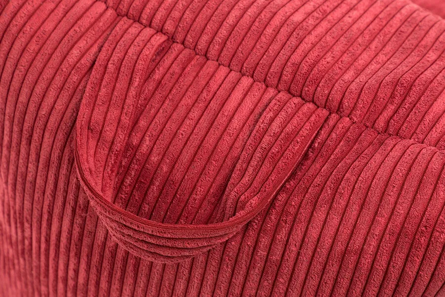 Fotel FLAVIO Sztruks SZ94 - czerwony