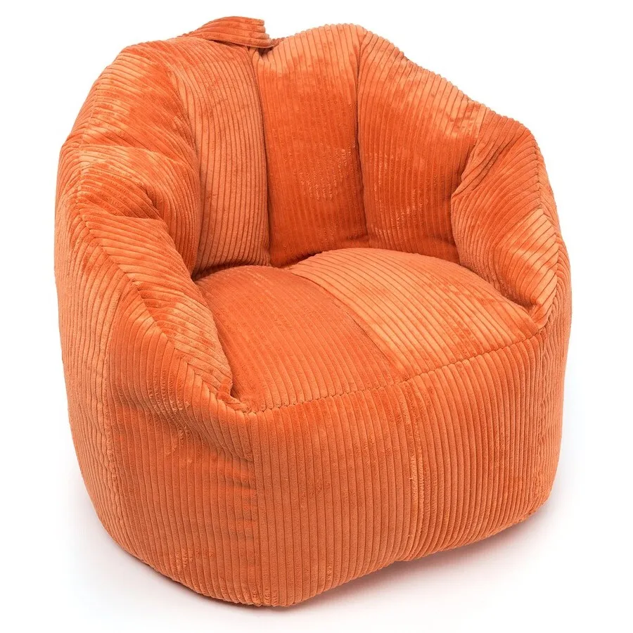 Fotel SIMONE Sztruks SZ93 - pomarańczowy