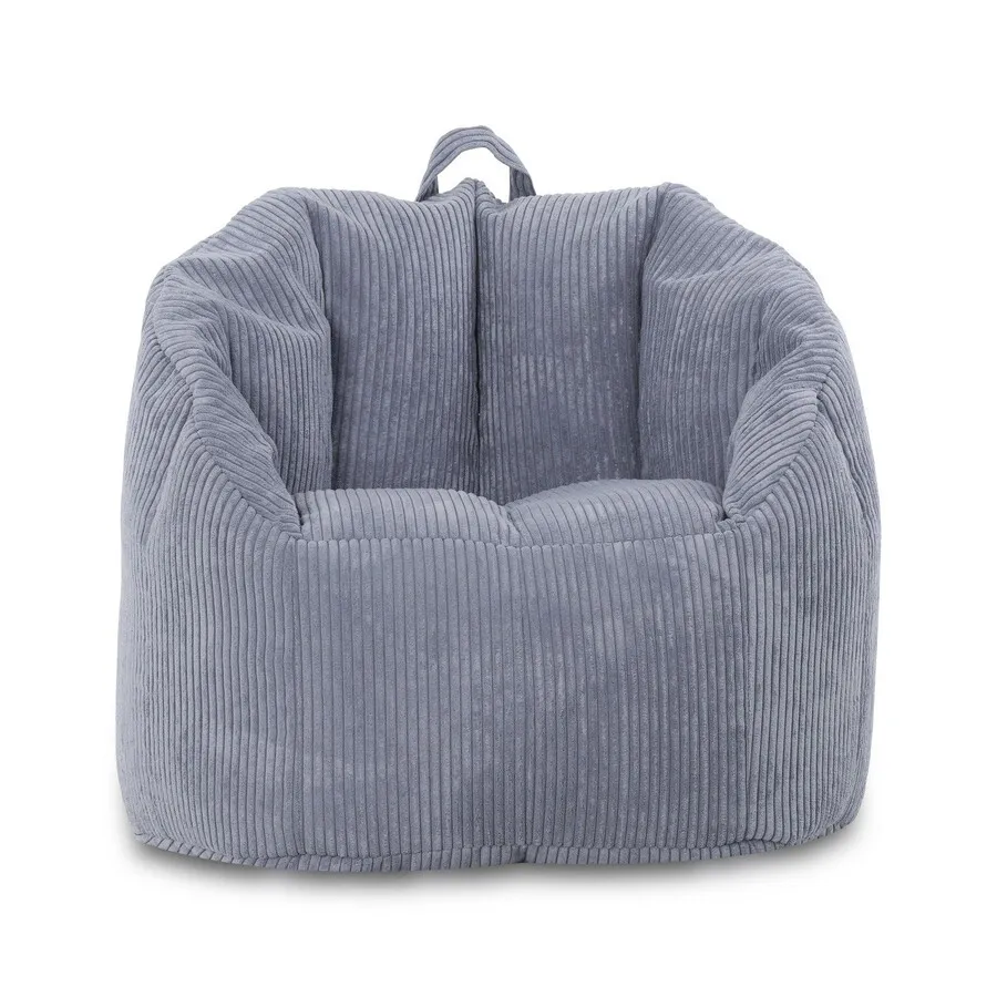 Fotel SIMONE Sztruks SZ04 - jasny szary