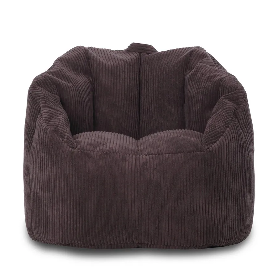 Fotel SIMONE Sztruks SZ29 - brązowy
