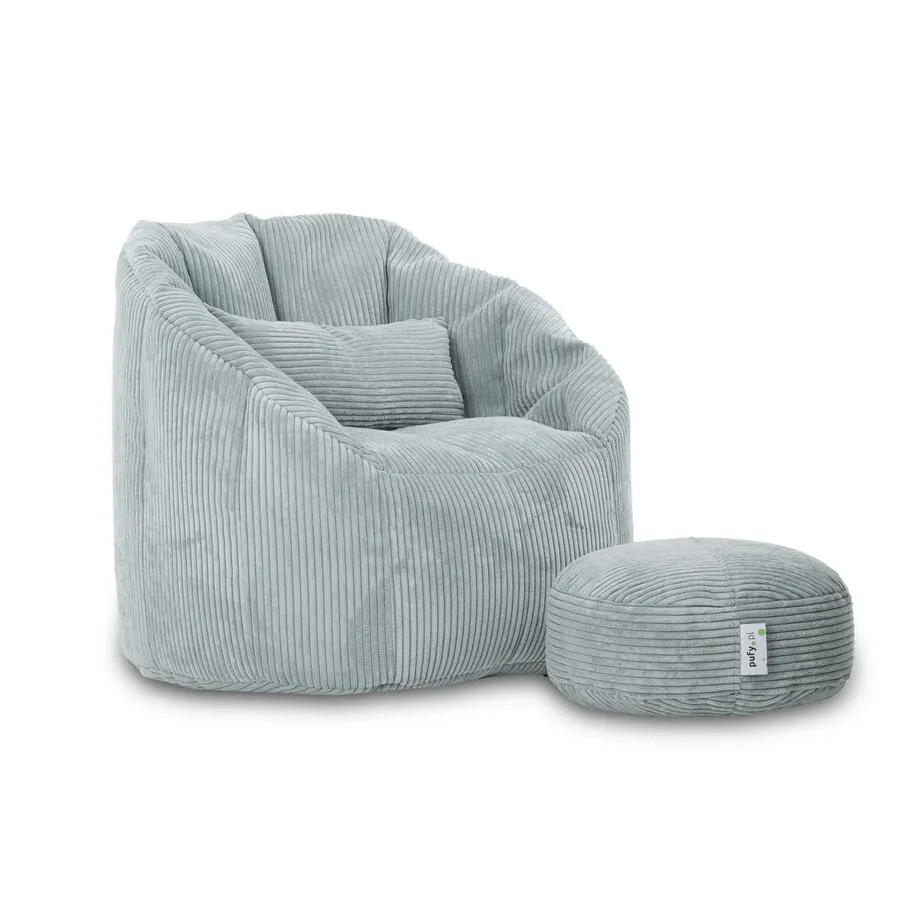 Fotel SIMONE Sztruks SZ72 - miętowy