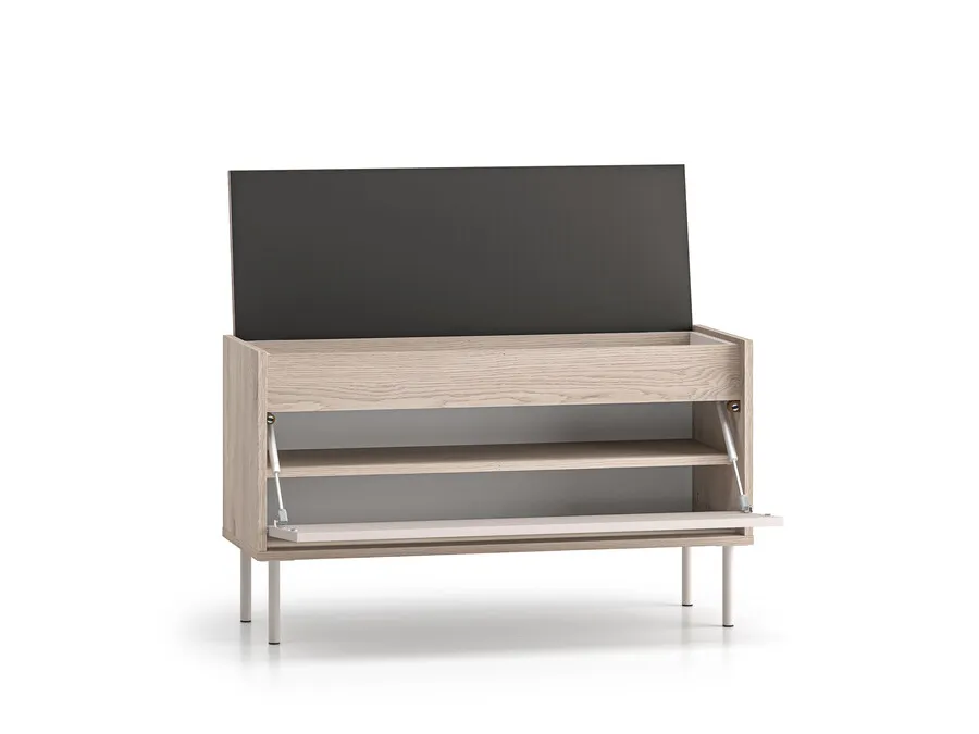 Ławka VOCO 05 90 cm - kaszmir/dąb cremona