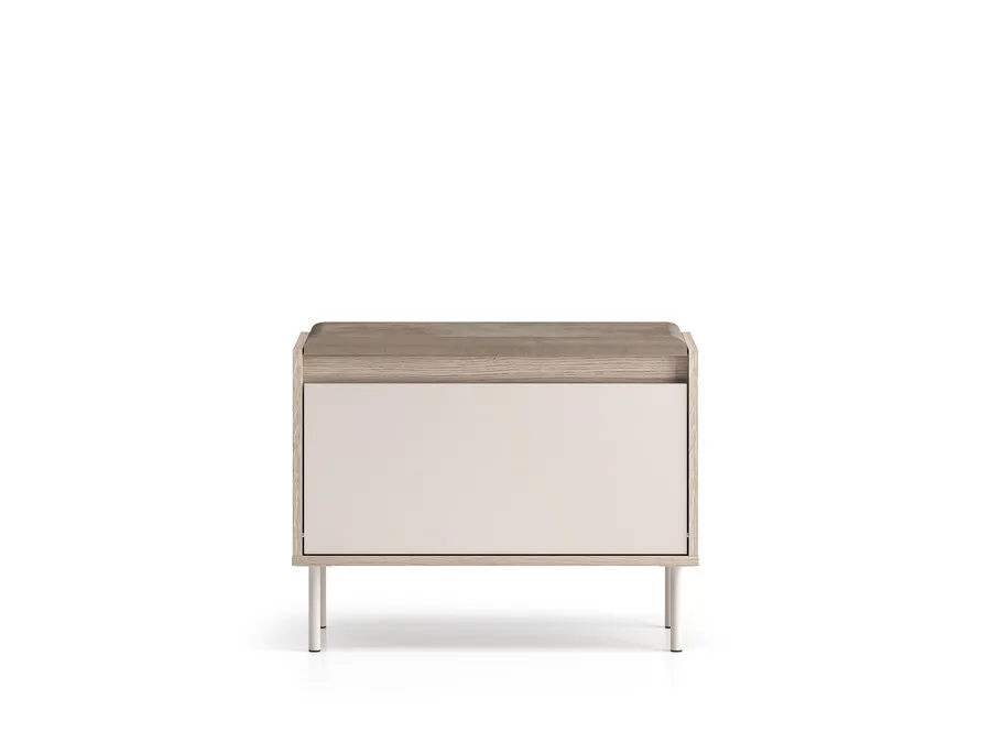 Ławka VOCO 06 69 cm - kaszmir/dąb cremona