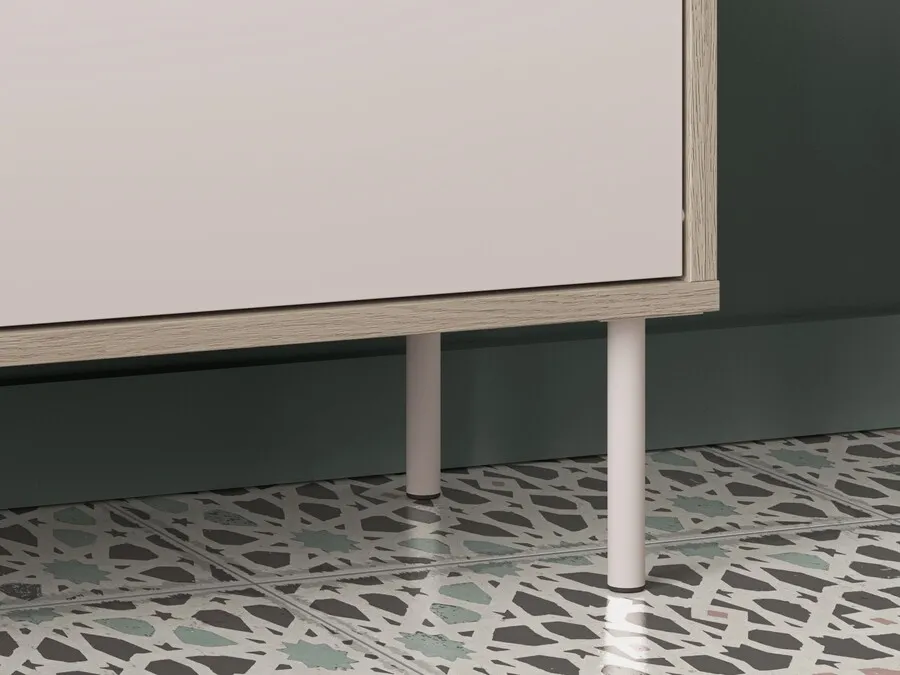 Ławka VOCO 06 69 cm - kaszmir/dąb cremona