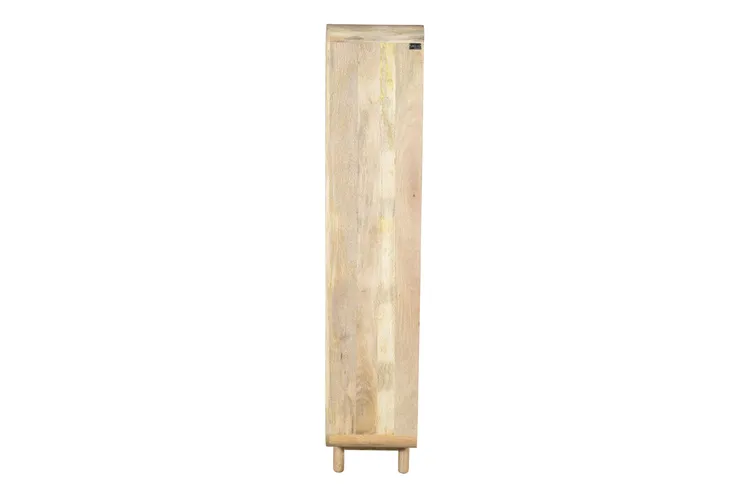 Witryna drewniana 2-drzwiowa z szufladami BARCELONA BC-07-MN - mango naturalne