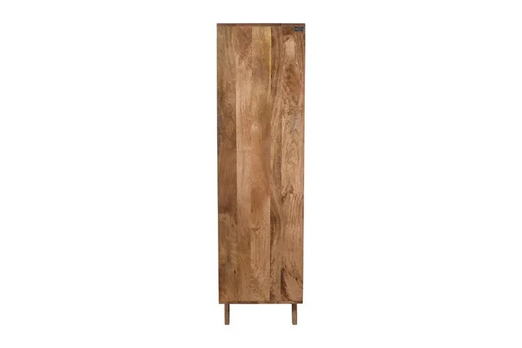 Witryna drewniana 2-drzwiowa STOCKHOLM ST-17-CR - mango caramel