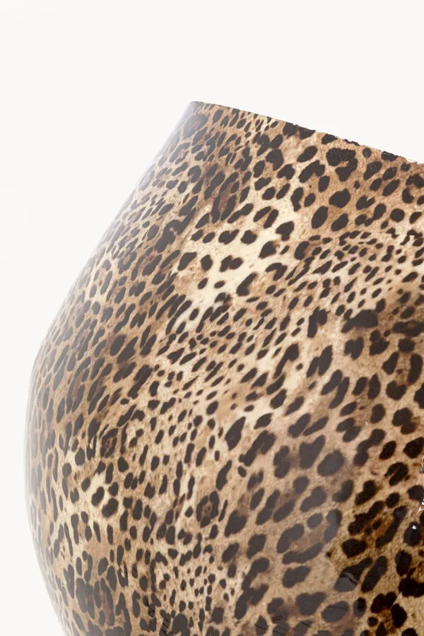 Lampa podłogowa ALL LEO 35 cm - brązowy/złoty