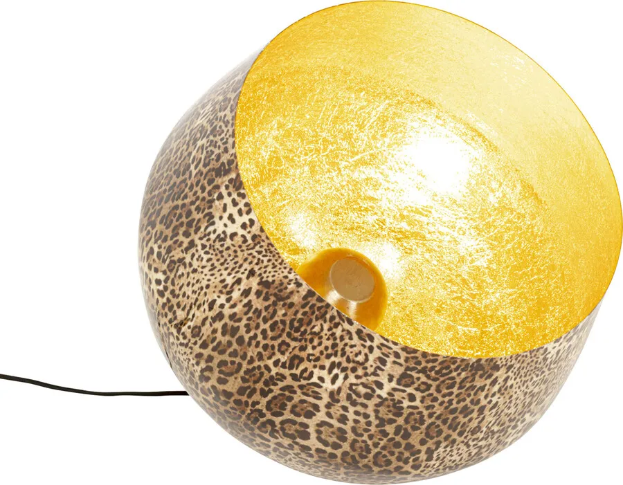 Lampa podłogowa ALL LEO 35 cm - brązowy/złoty