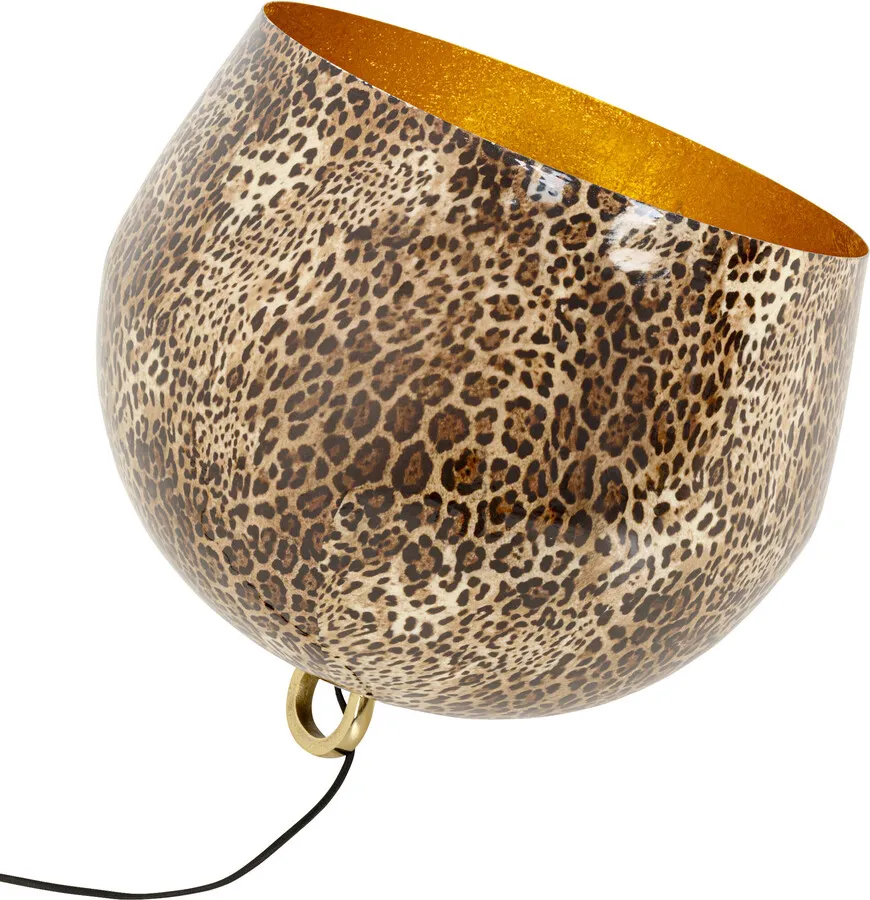 Lampa podłogowa ALL LEO 35 cm - brązowy/złoty