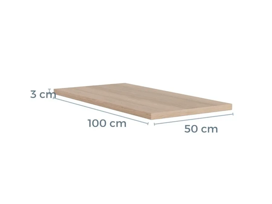 Blat przedłużający A-LINE 50x100 - dąb bielony