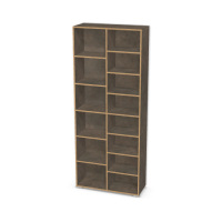 Regał otwarty dwudzielny