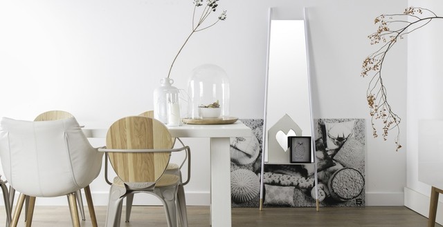 eleganckie wysokie lustro w...