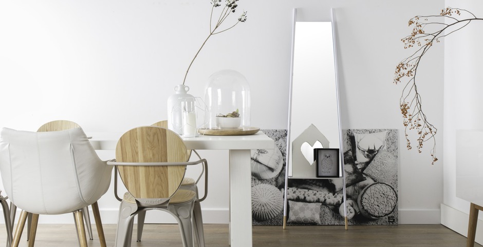 eleganckie wysokie lustro w...